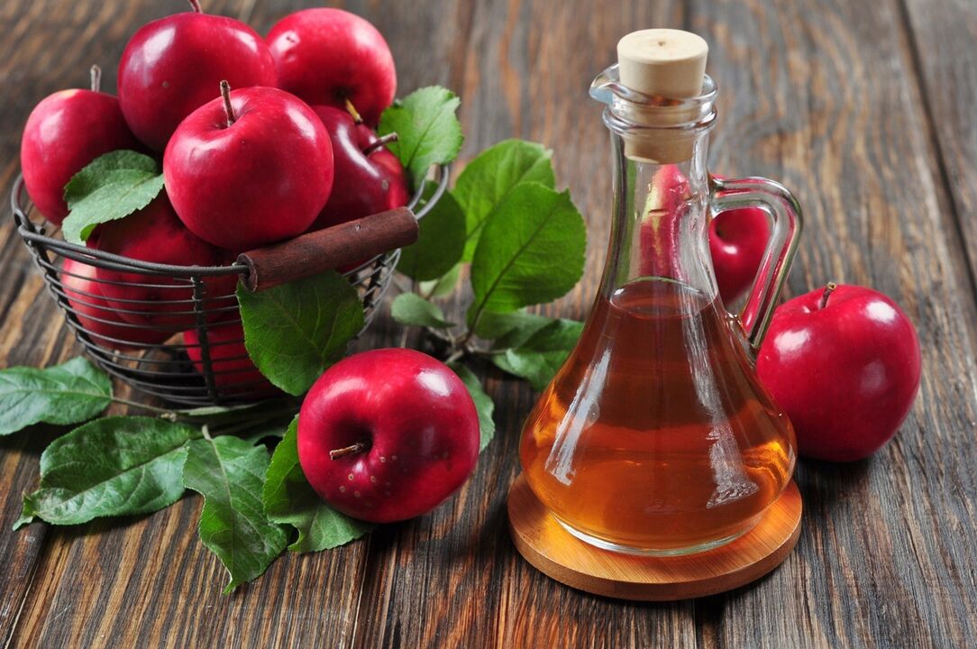 Aceto di mele per il trattamento efficace delle vene varicose